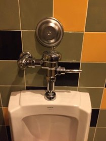 urinal flushometer